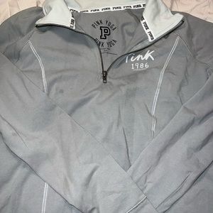 Pink brand athletic quarter zip